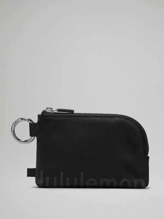 lululemon athletica Accessories - lululemon athletica Black Zip Key Coin Pouch NWT